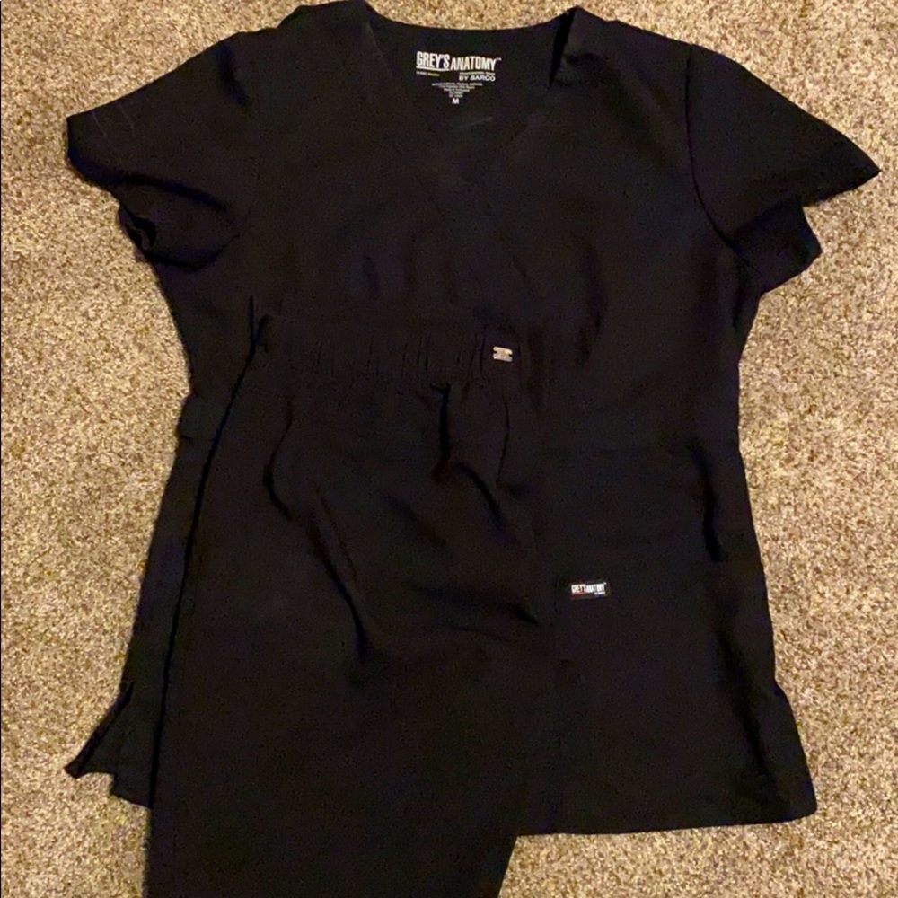 Grey’s Anatomy Set Scrubs Black